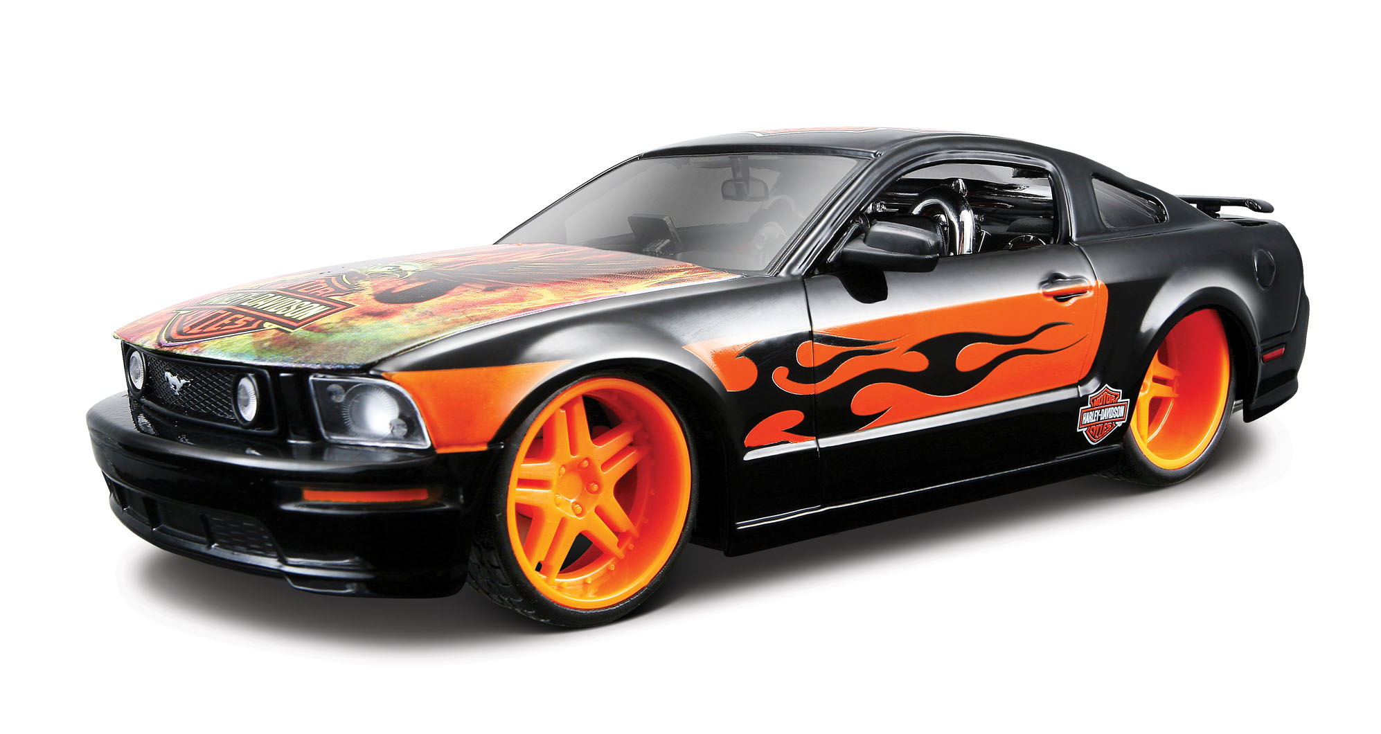 Ford Mustang GT 2006 Oranje/Zwart - Harley Davidson