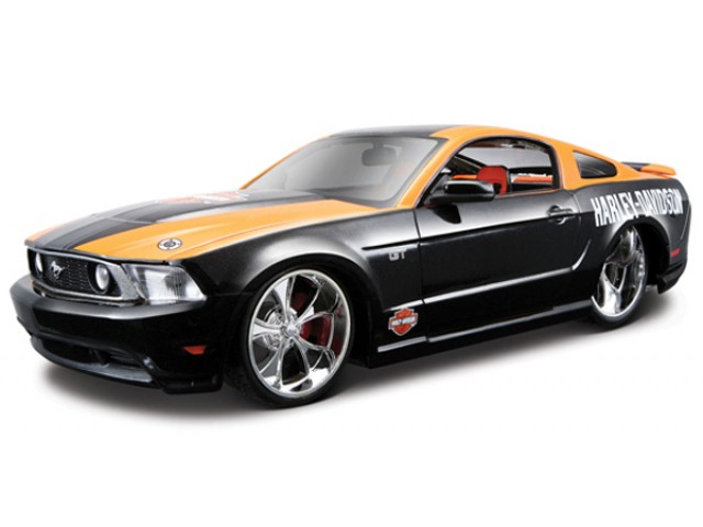 Ford Mustang GT 2011 Oranje/Zwart - Harley Davidson