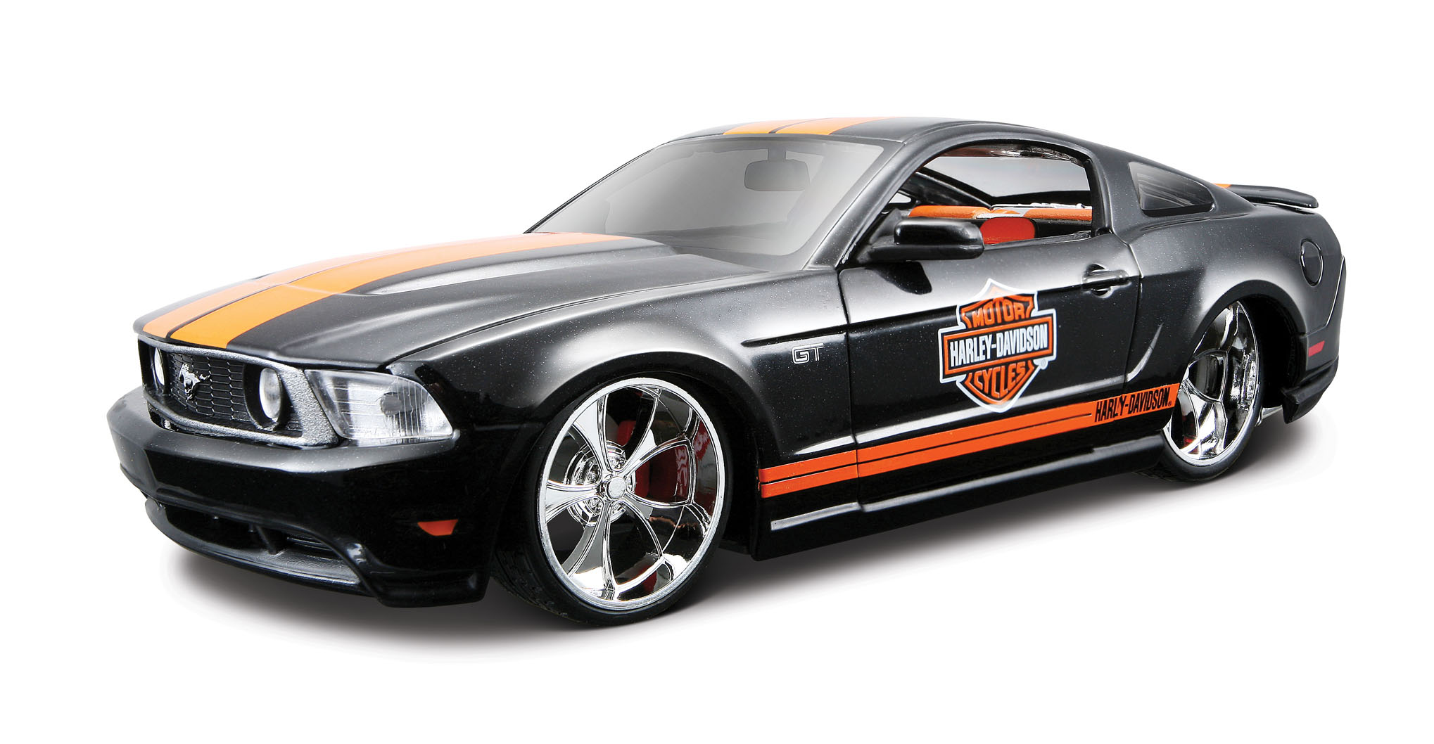 Ford Mustang GT 2011 Zwart - Harley Davidson