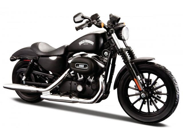 Harley Davidson Sportster Iron 883 2014 Zwart - 1:12