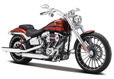 Harley Davidson CVO Breakout 2014 Red/Black - 1:12