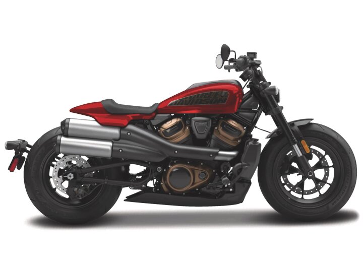Harley Davidson Sportster S 2024 Rood/Zwart - 1:12
