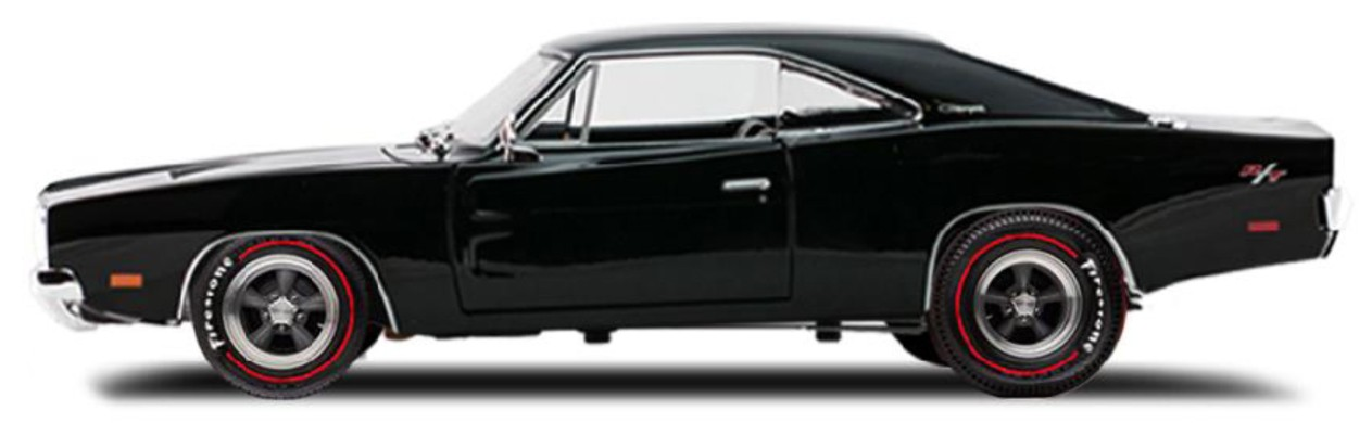 Dodge Charger R/T 1969 Zwart