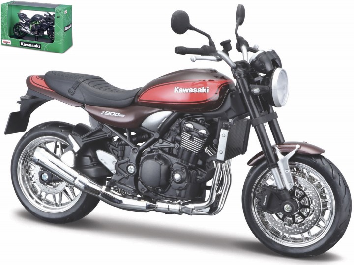 Kawasaki Z900RS Brown/Orange - 1:12
