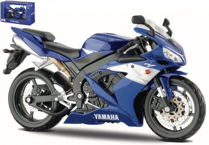 Yamaha YZF-R1 Blauw - 1:12