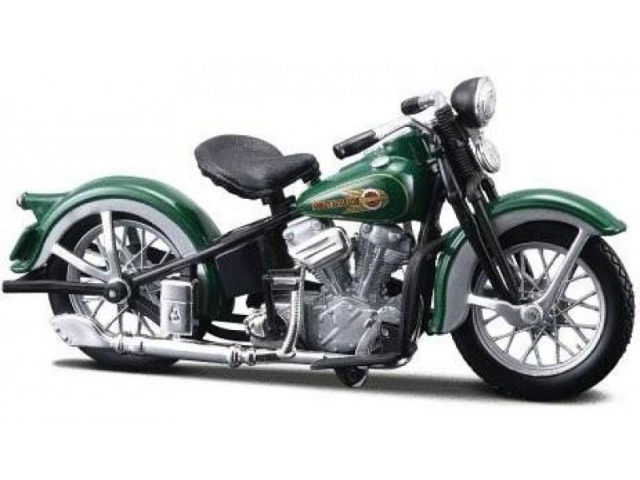 Harley-Davidson EL Knucklehead 1936 Groen