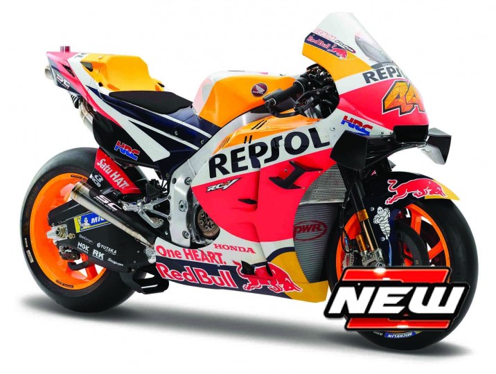 Honda RC213V Repsol No.44 Moto GP 2021 P. Espargaro - 1:18