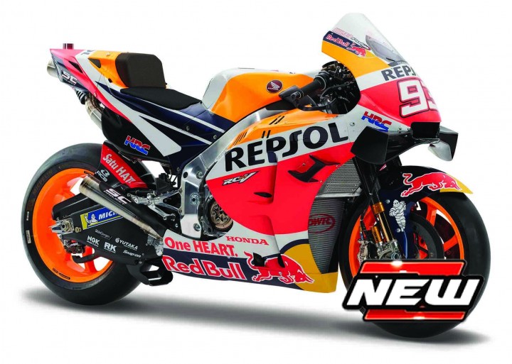 Honda RC213V Repsol No.93 Moto GP 2021 M. Marquez - 1:18