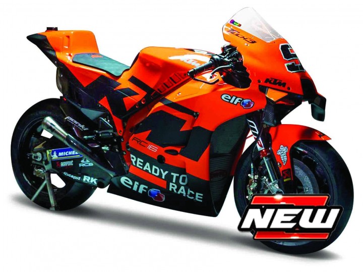 KTM RC16TECH 3 KTM Factory Racing 2021 No.9 D. Petru - 1:18