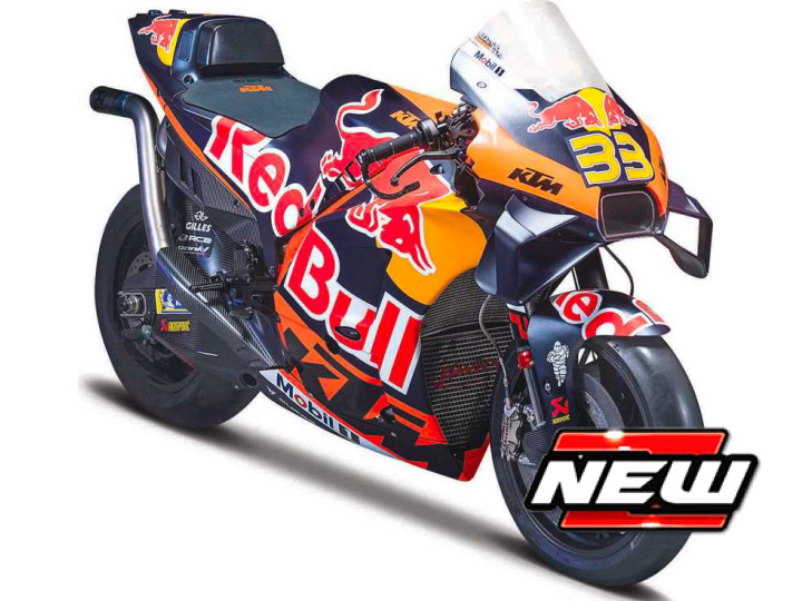 KTM RC16 Red Bull KTM Factory Racing 2023 No.33 B. Binder - 1:18