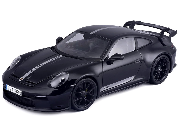 Porsche 911 GT3 2022 Zwart - 1:18