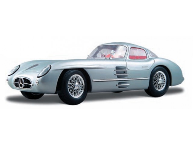 Mercedes-Benz 300 SLR Coupe Uhlenhaut 1955 Zilver