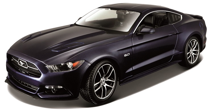 Ford Mustang GT 50th Anniversary Edition 2015 Blauw