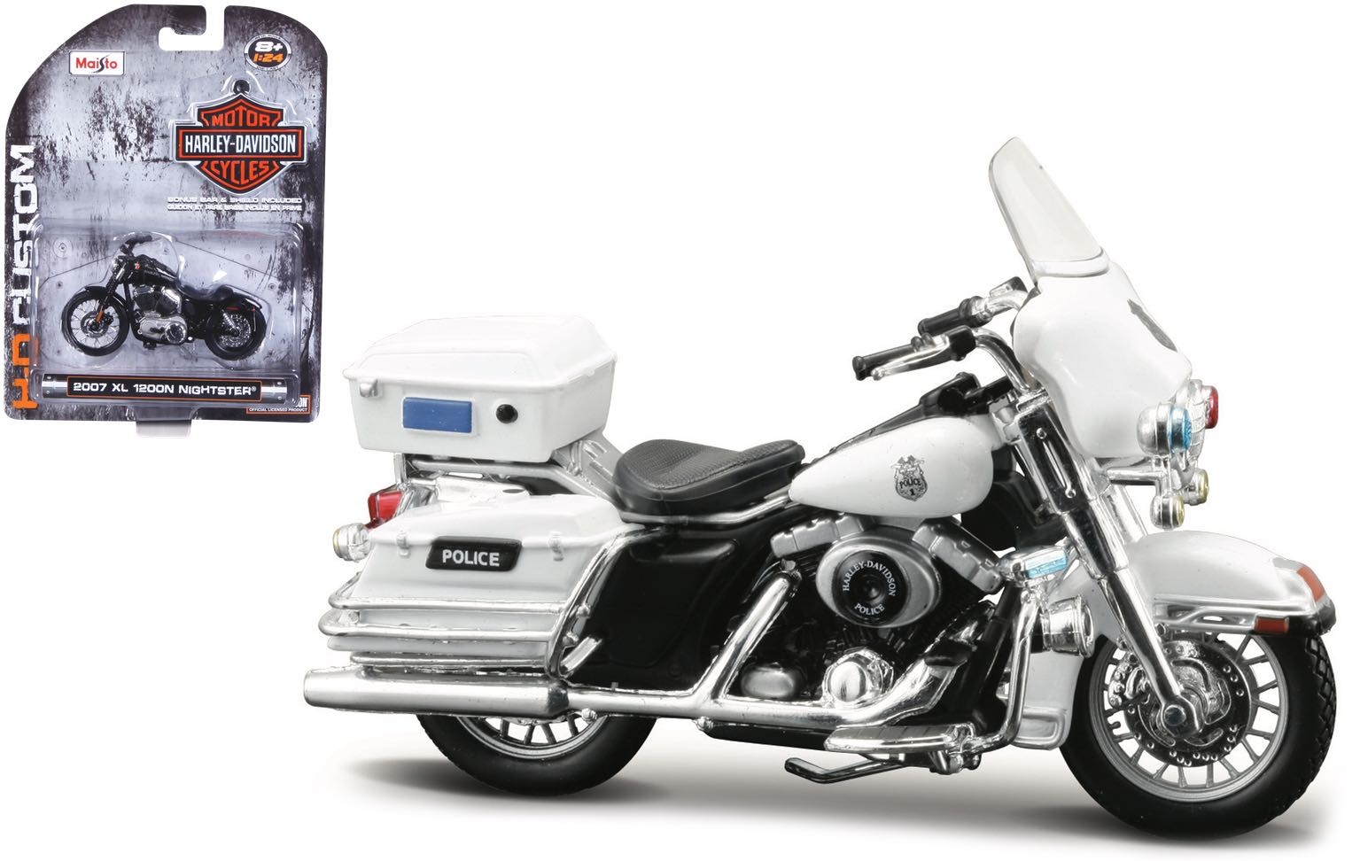 Harley-Davidson FLHTPI Electra Glide Police 2004 Wit/Zwart