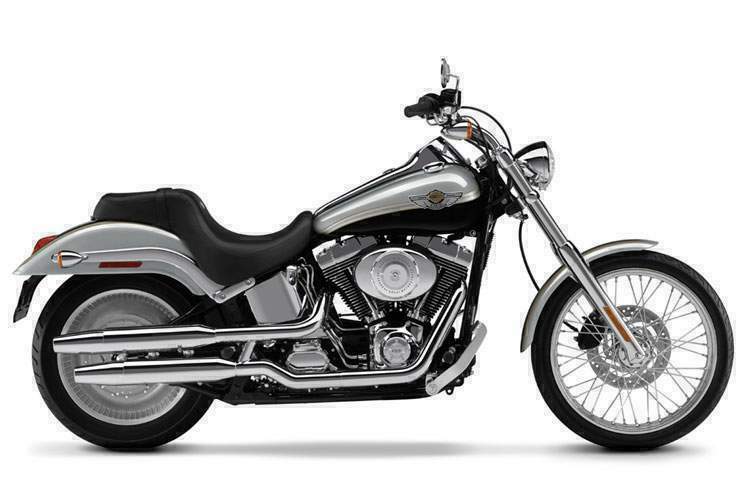 Harley-Davidson FXSTD Softail Deuce 2000 Zwart