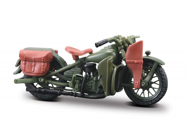 Harley-Davidson WLA Flat Head 1942 Groen