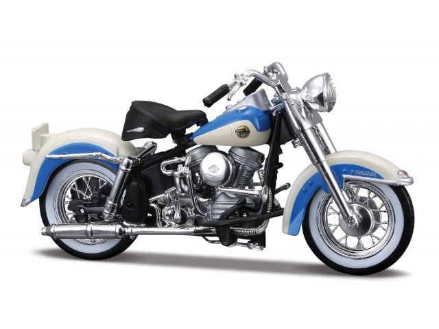 Harley-Davidson FLH Duo Glide 1958 Blauw