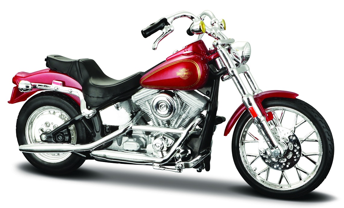 Harley-Davidson FXST Softail 1984 Rood