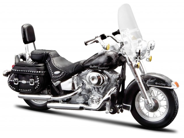 Harley-Davidson FLSTC Heritage Softail Classic 2002 Zwart