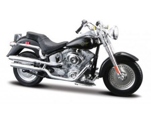 Harley-Davidson FLSTFI Fat Boy 2004 Zwart