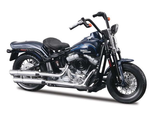 Harley-Davidson FLSTSB Cross Bones 2008 Blauw