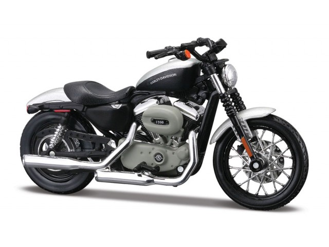 Harley-Davidson XL 1200N Nightster 2008 Zilver/Zwart