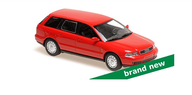 Audi A4 Avant 1995 Rood - 1:43