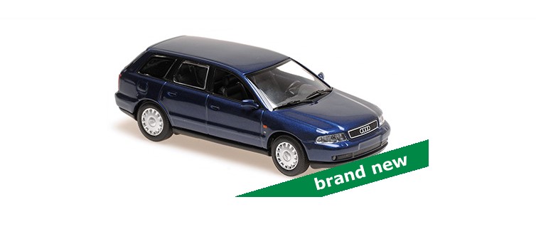 Audi A4 Avant 1995 Donkerbaluw - 1:43