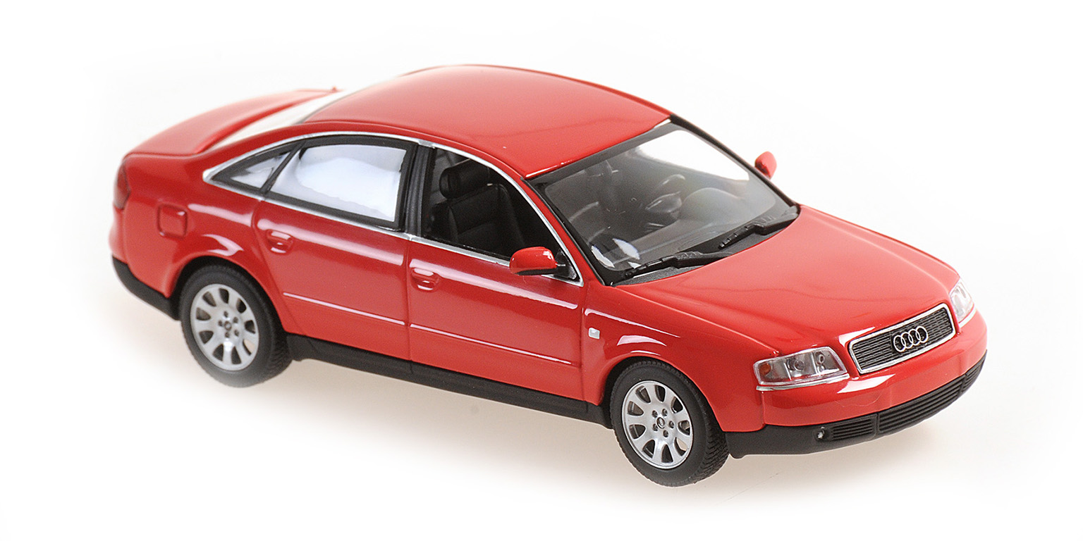 Audi A6 1997 Rood - 1:43