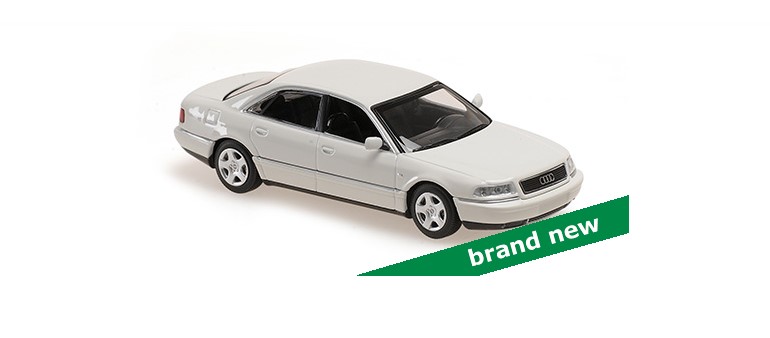 Audi A8 1999 Wit - 1:43
