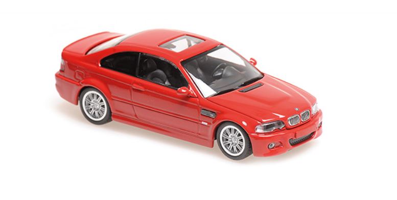 BMW M3 (E46) Coupe 2001 Rood - 1:43