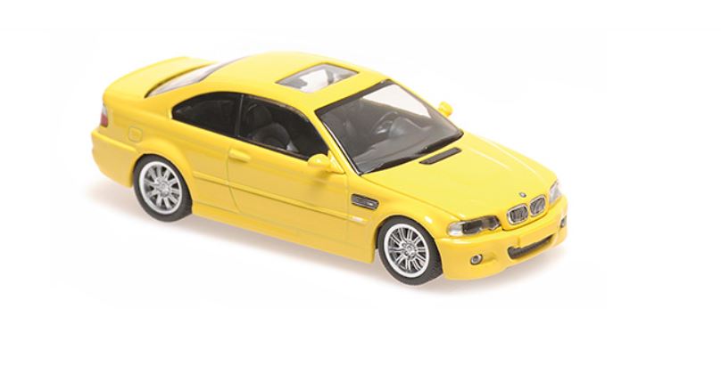 BMW M3 (E46) Coupe 2001 Geel - 1:43