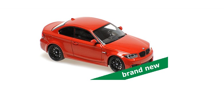 BMW 1M Coupe 2011 Oranje Metallic - 1:43