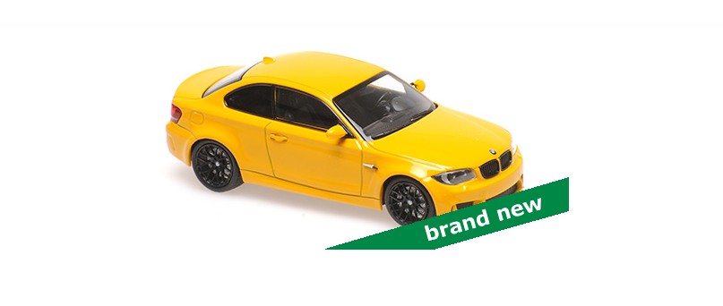 BMW 1M Coupe 2011 Geel - 1:43