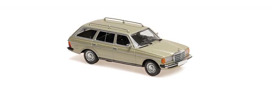 Mercedes-Benz W123 T-Modell 1982 Lichtgroen Metallic - 1:43