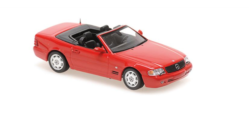 Mercedes-Benz SL-Klasse (R129) 1999 Rood - 1:43