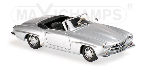 Mercedes-Benz 190 SL (W121) 1955 Zilver - 1:43