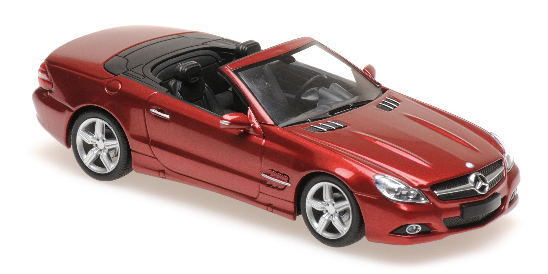 Mercedes-Benz SL (R230) 2008 Rood Metallic