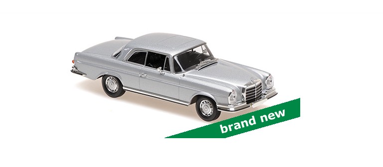 Mercedes-Benz 280SE 3.5 Coupe 1970 Silver - 1:43