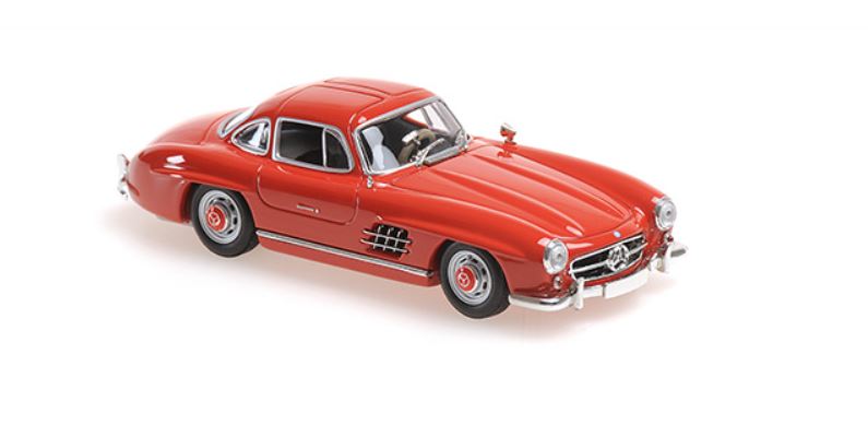 Mercedes-Benz 300 SL 1955 Rood - 1:43