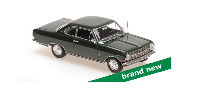 Opel Rekord A Coupe 1962 Groen - 1:43