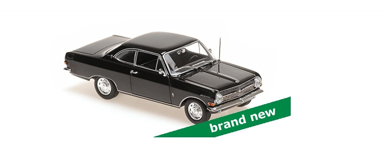 Opel Rekord A Coupe 1962 Zwart - 1:43