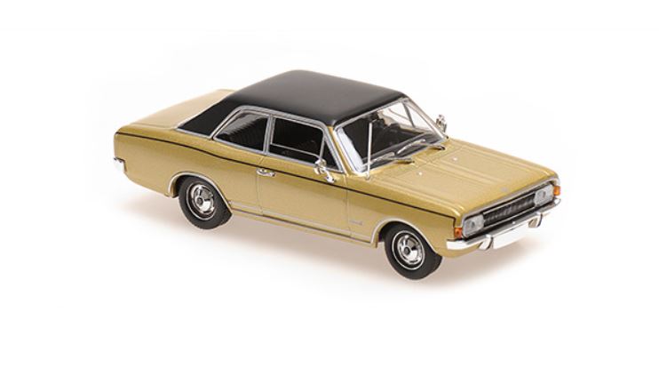 Opel Commodore A 1970 Goud Metallic - 1:43