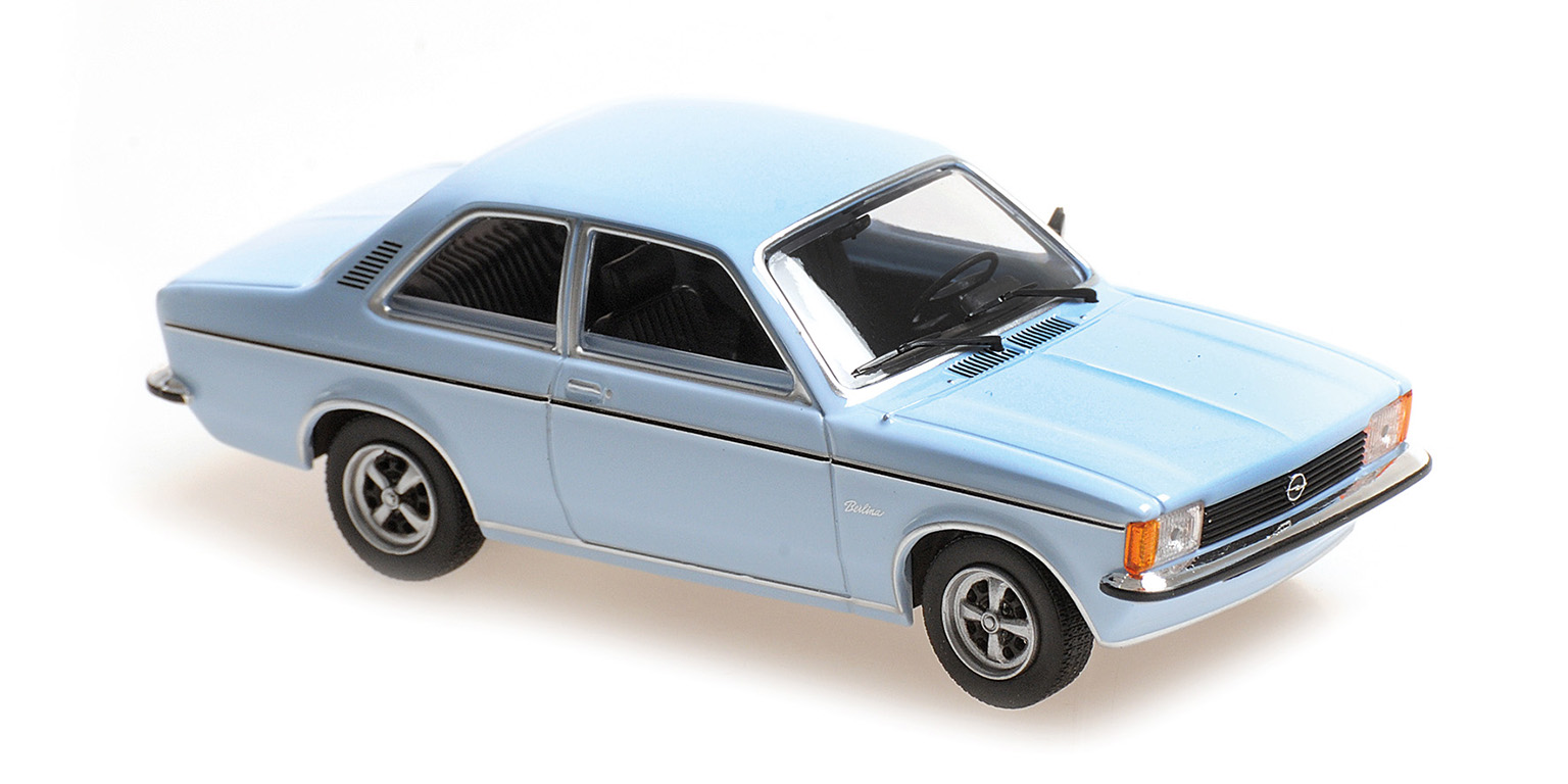 Opel Kadett C Limousine 1978 Blauw - 1:43