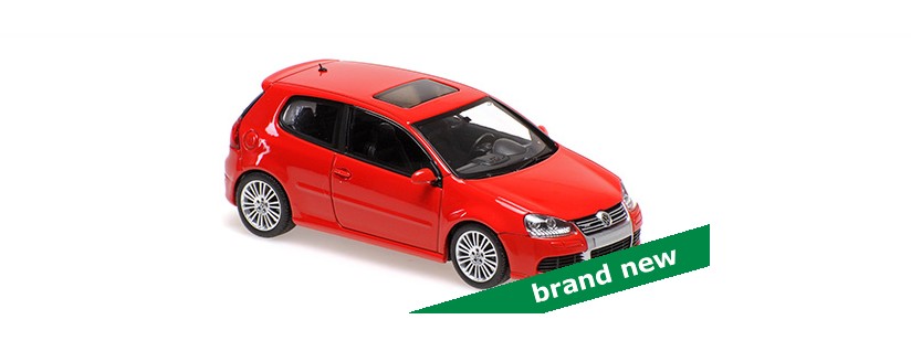 Volkswagen Golf V R32 2005 Rood - 1:43