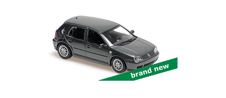 Volkswagen Golf IV 1999 Grijs Metallic - 1:43