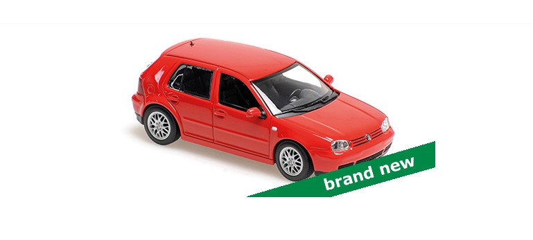 Volkswagen Golf IV 1999 Rood - 1:43