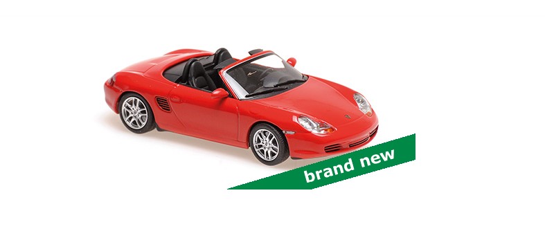 Porsche Boxster S 2002 Rood - 1:43