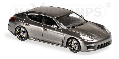 Porsche Panamera Turbo S 2013 Grijs Metallic - 1:43