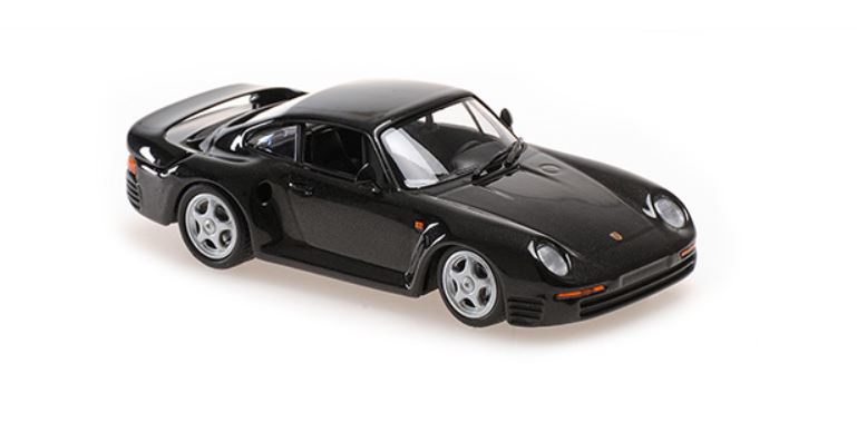 Porsche 959 1987 Grijs Metallic - 1:43